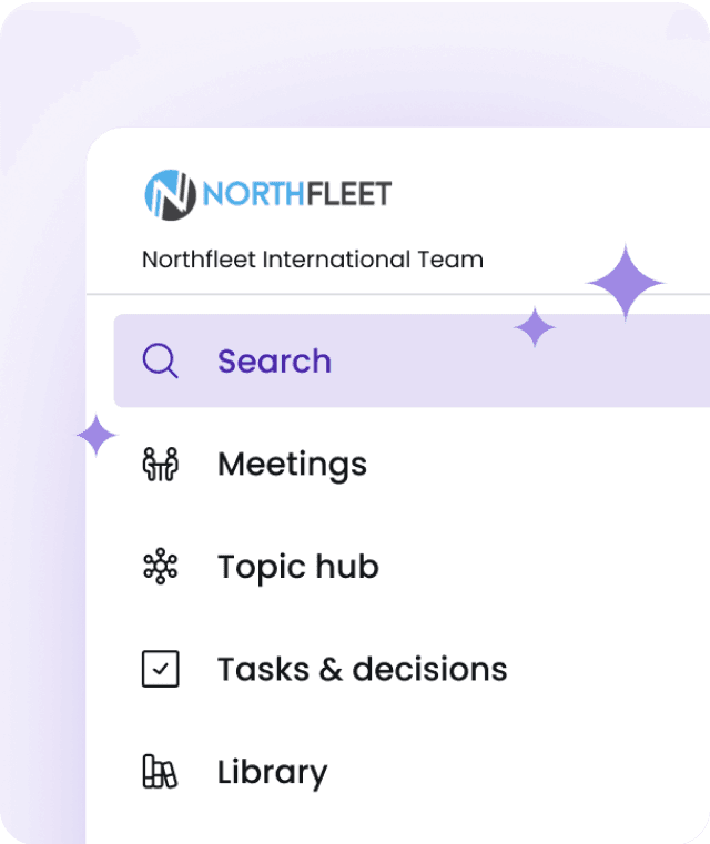 Find answers easily with AI search